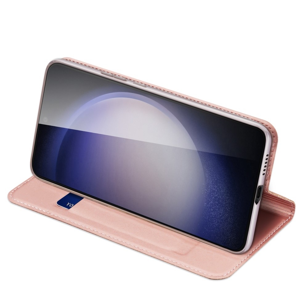 DUX knížkové pouzdro na Samsung Galaxy S24 - růžové