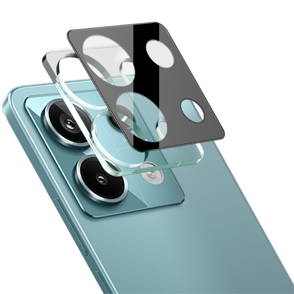 IMK sklo čočky fotoaparátu na Xiaomi Redmi Note 13 Pro 5G/Poco X6 5G - černé
