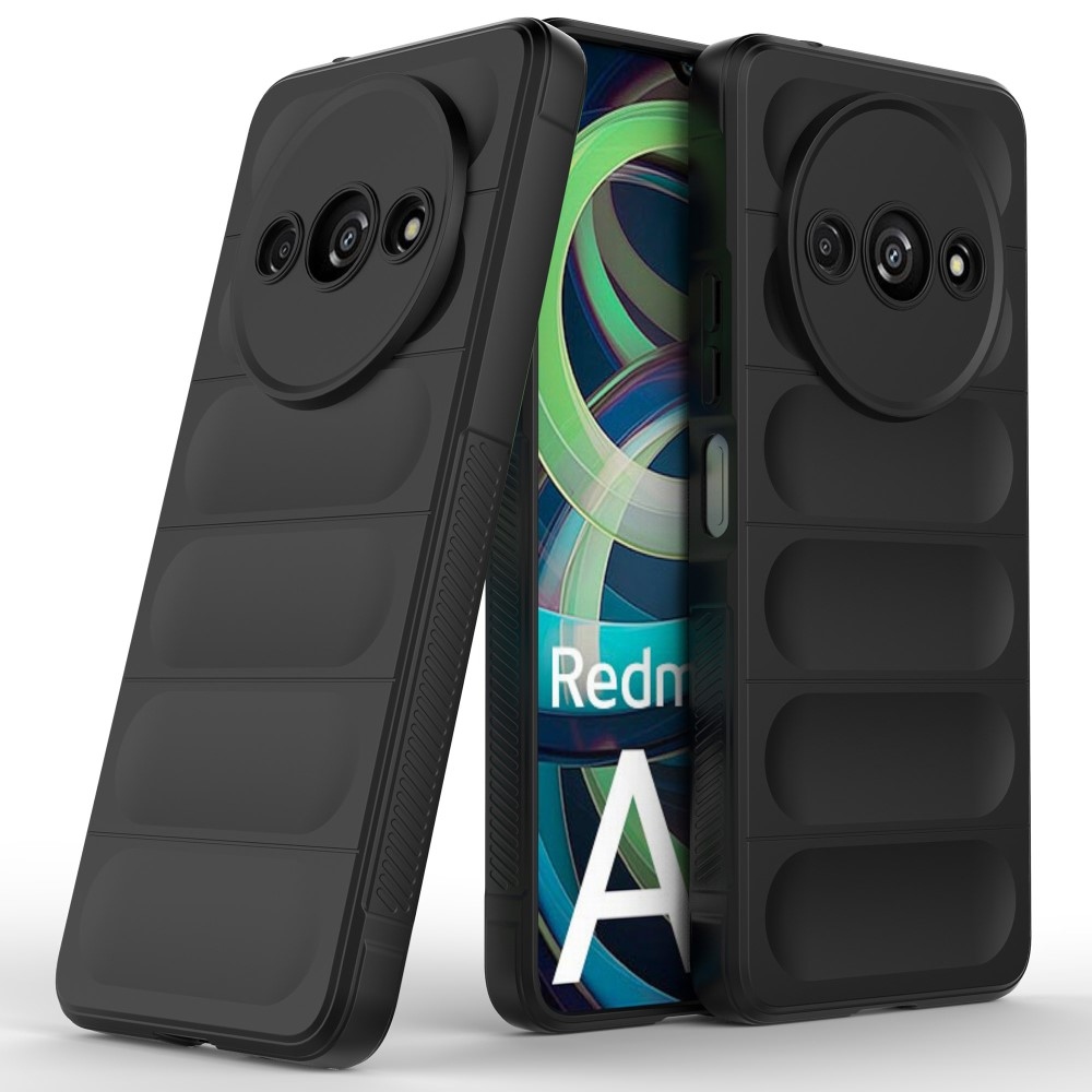 Rugg odolný gelový obal na Xiaomi Redmi A3 - černý
