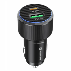 Obrázek USB-C + USB-A autonabíječky