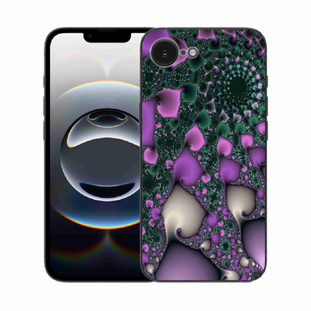 Gelový kryt mmCase na iPhone 16e - abstrakt 7