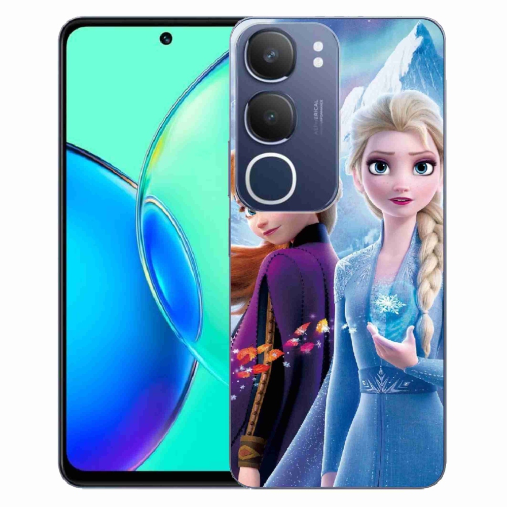 Gelový kryt mmCase na Vivo Y19s - ledové království 3