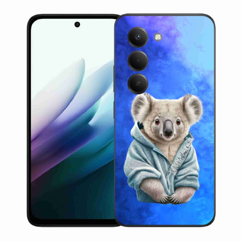 Gelový kryt mmCase na Xiaomi Redmi 15 4G/5G (171mm) - koala ve svetru