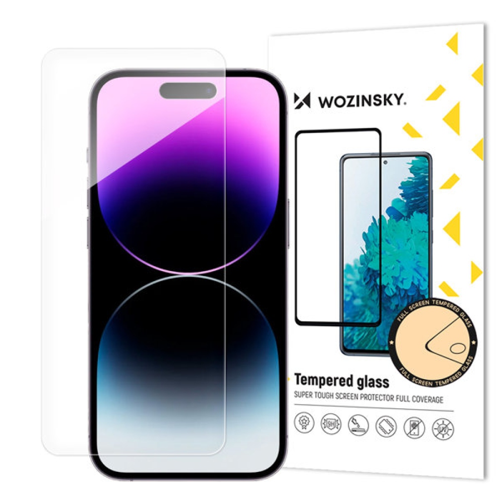 Wozinsky tvrzené sklo na iPhone 15