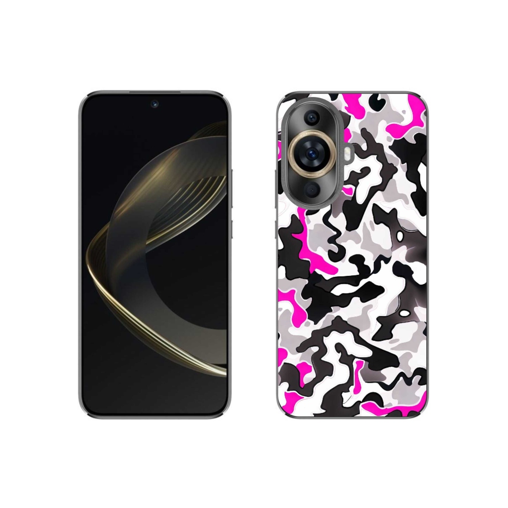 Gelový kryt mmCase na Huawei Nova 11 - maskáčový vzor 5