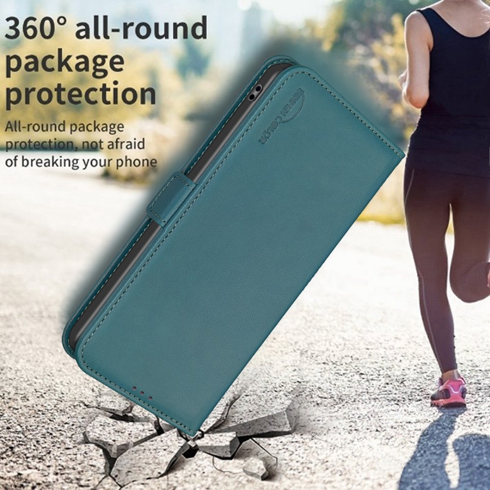 BNF knížkové pouzdro na Xiaomi Redmi 13 4G/Poco M6 4G - zelené