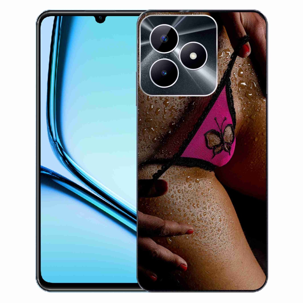Gelový kryt mmCase na Realme Note 50 - sexy žena