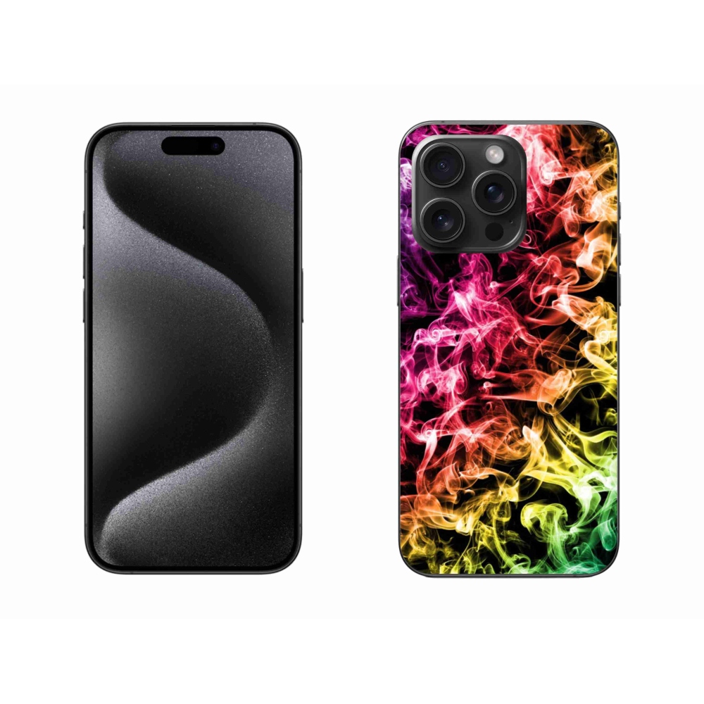 Gelový kryt mmCase na iPhone 15 Pro Max - abstraktní vzor 6