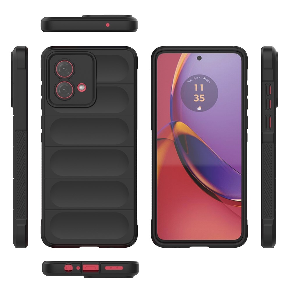 Rugg odolný gelový obal na Motorola Moto G84 5G - černý