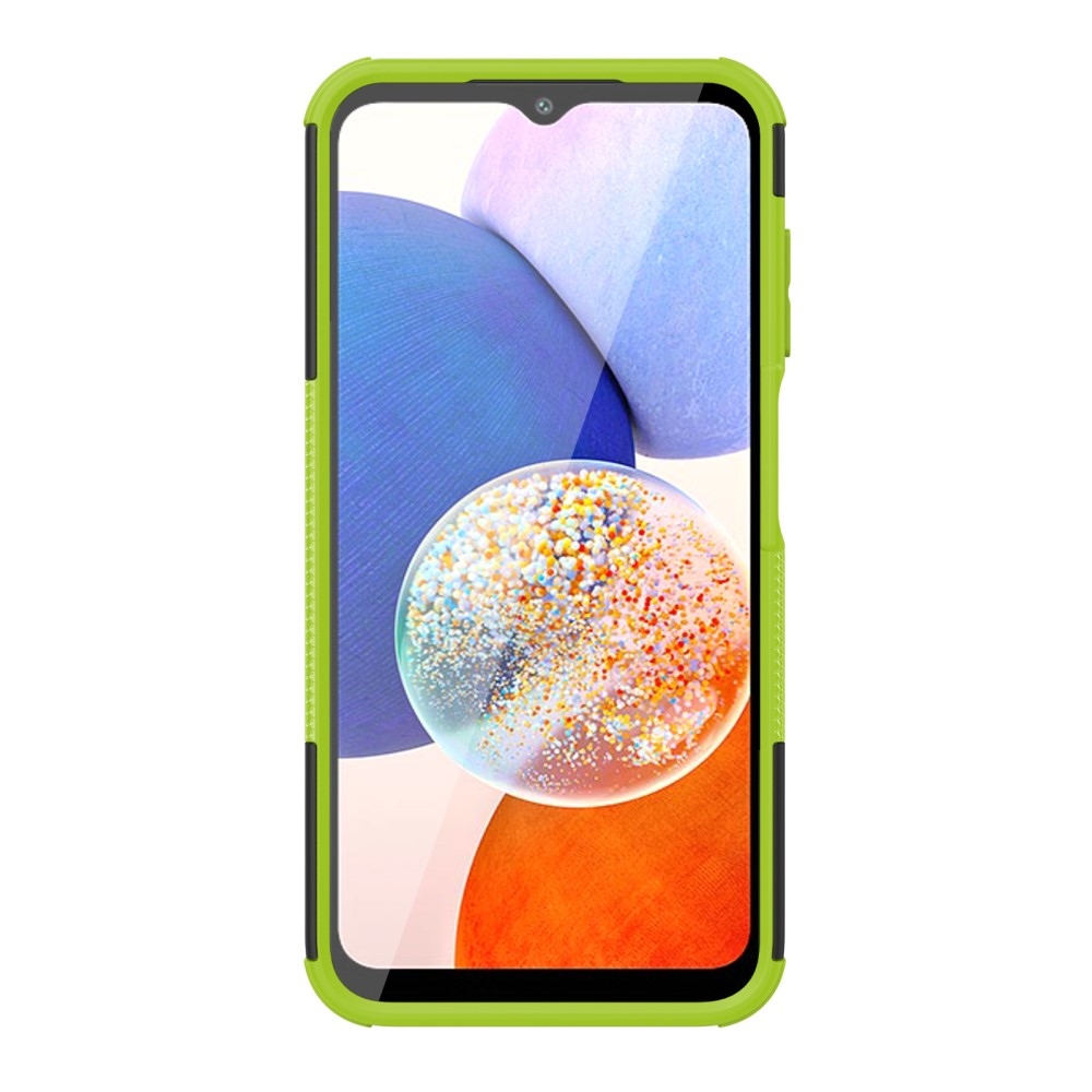 Kick odolný hybridní kryt na Samsung Galaxy A15 4G/5G - zelený