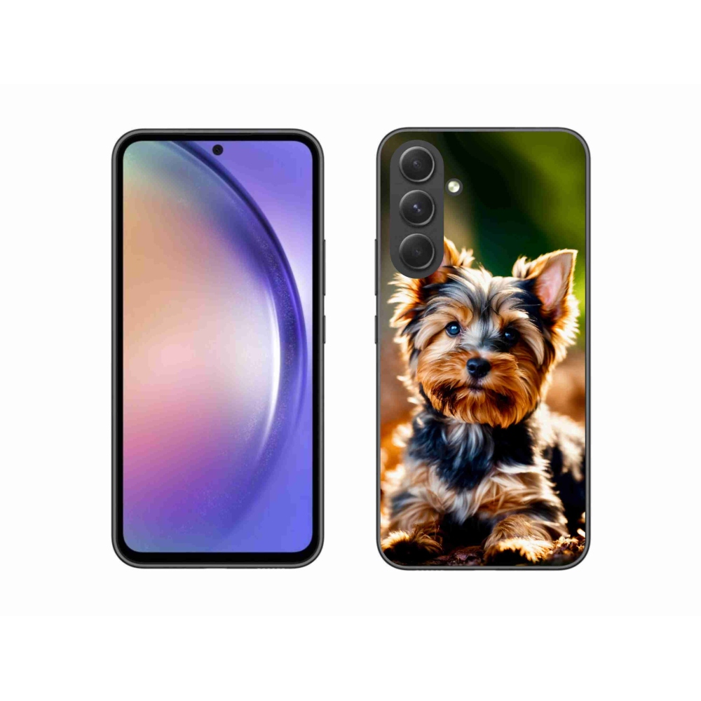 Gelový kryt mmCase na Samsung Galaxy A54 5G - jorkšír 10