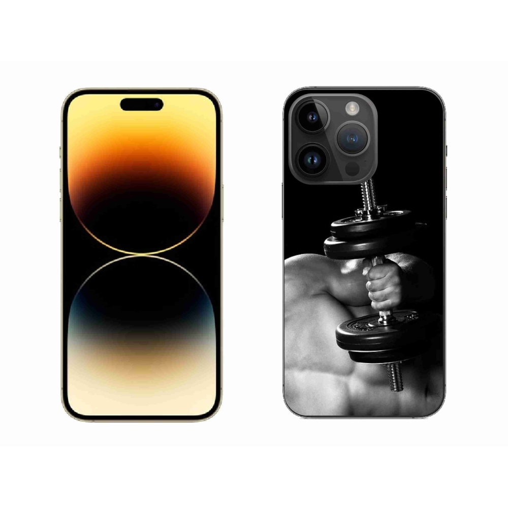 Gelový kryt mmCase na iPhone 14 Pro Max 6.7 - posilování 2