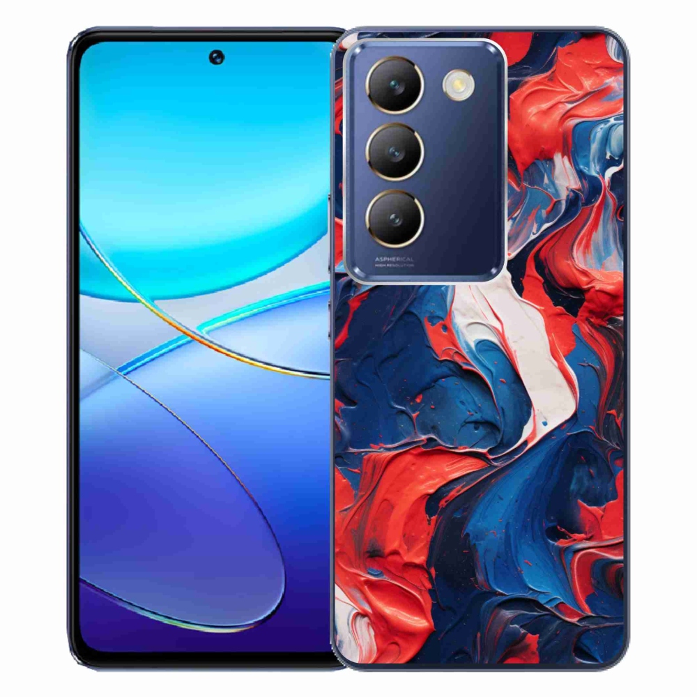 Gelový kryt mmCase na Vivo V40 SE 4G/5G - abstraktní motiv 7