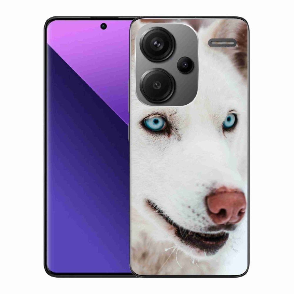 Gelový obal mmCase na Xiaomi Redmi Note 13 Pro+ 5G - psí pohled