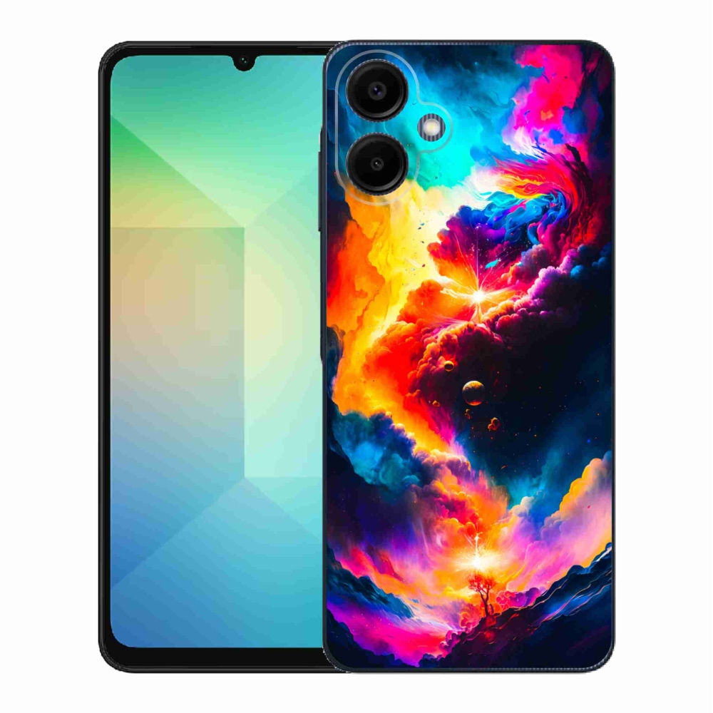 Gelový kryt mmCase na Samsung Galaxy A06 4G - abstraktní motiv