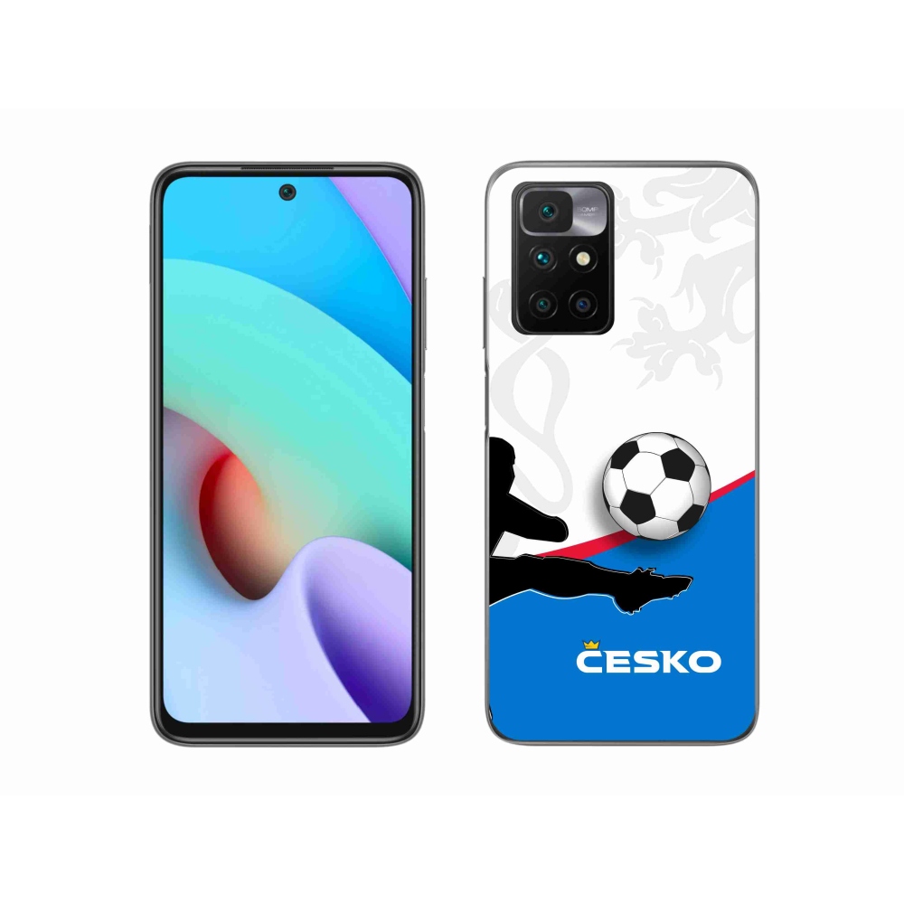 Gelový kryt mmCase na Xiaomi Redmi 10/Redmi 10 (2022) - fotbal Česko 3