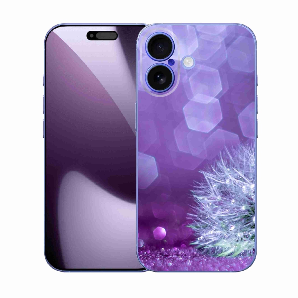 Gelový kryt mmCase na iPhone 17 - odkvetlá pampeliška 2