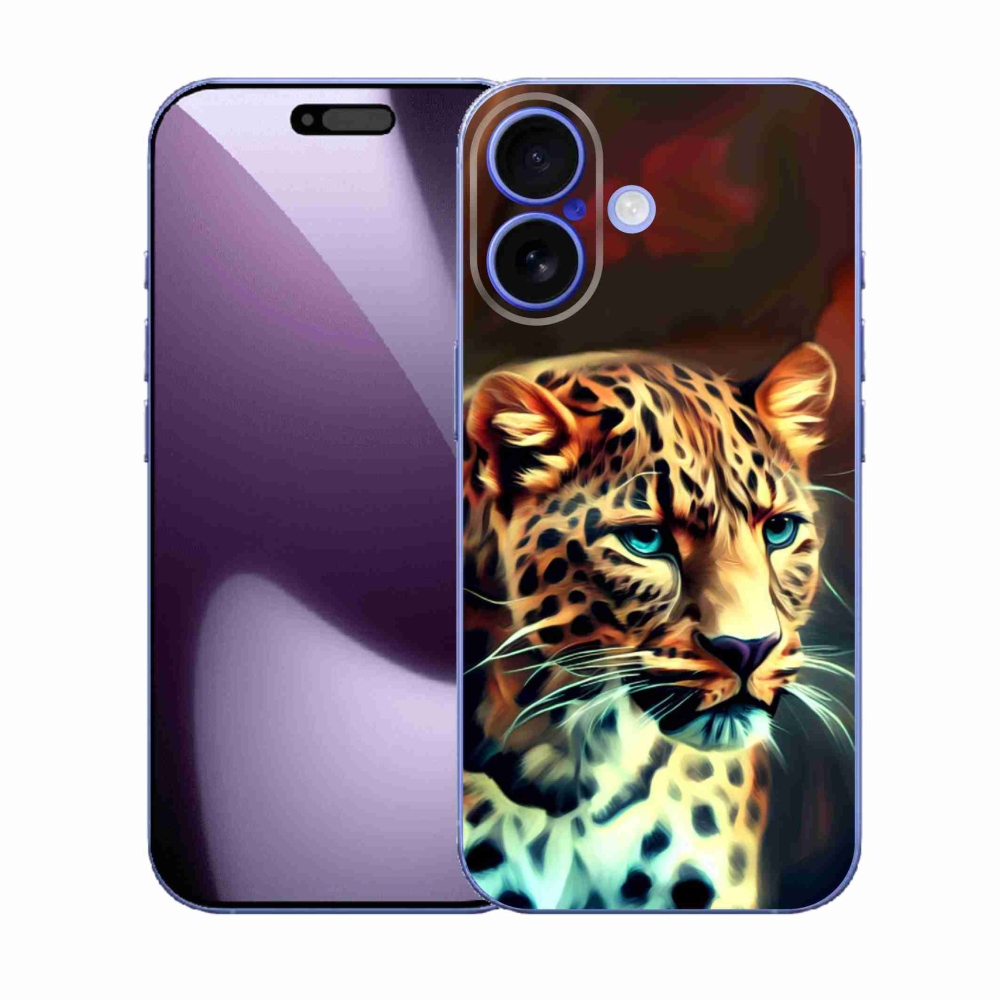 Gelový kryt mmCase na iPhone 17 - leopard