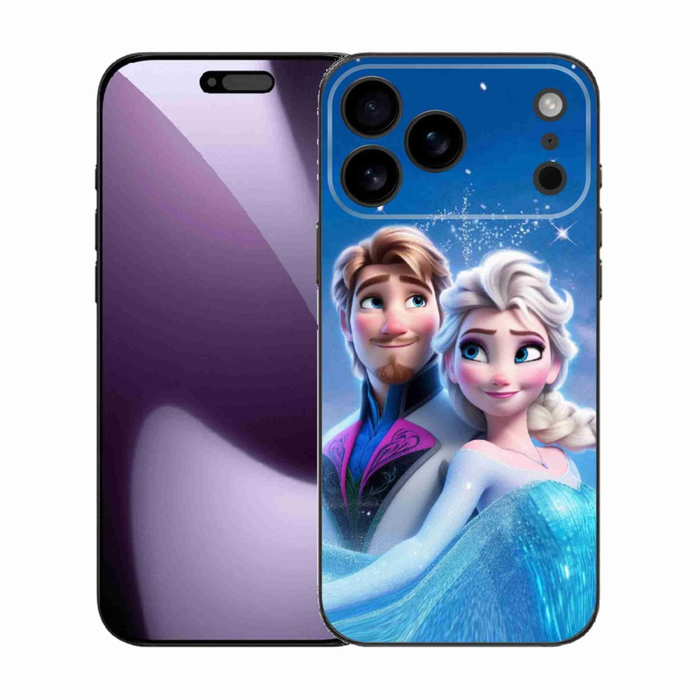 Gelový kryt mmCase na iPhone 17 Pro Max - ledové království 1
