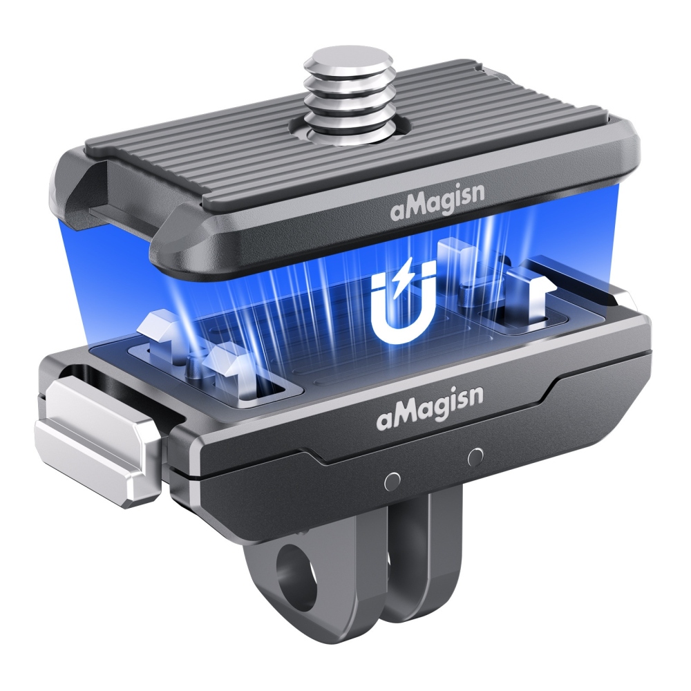 AMAGISN oboustranný magnetický rychloupínací adaptér s 1/4