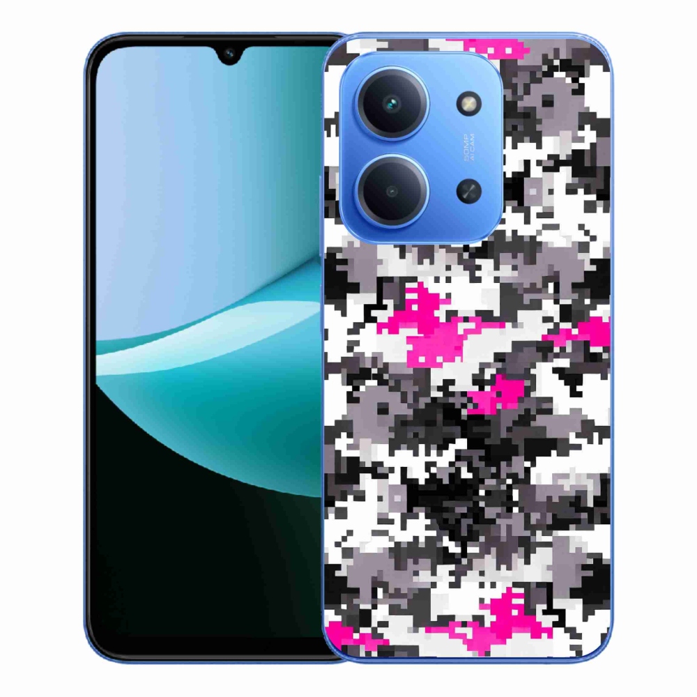 Gelový kryt mmCase na Xiaomi Redmi 15C 4G/5G (173mm) - maskáčový vzor 4