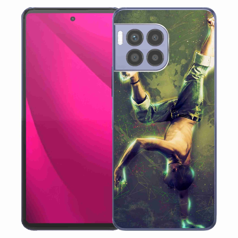 Gelový kryt mmCase na T-Mobile T Phone 2 Pro - breakdance