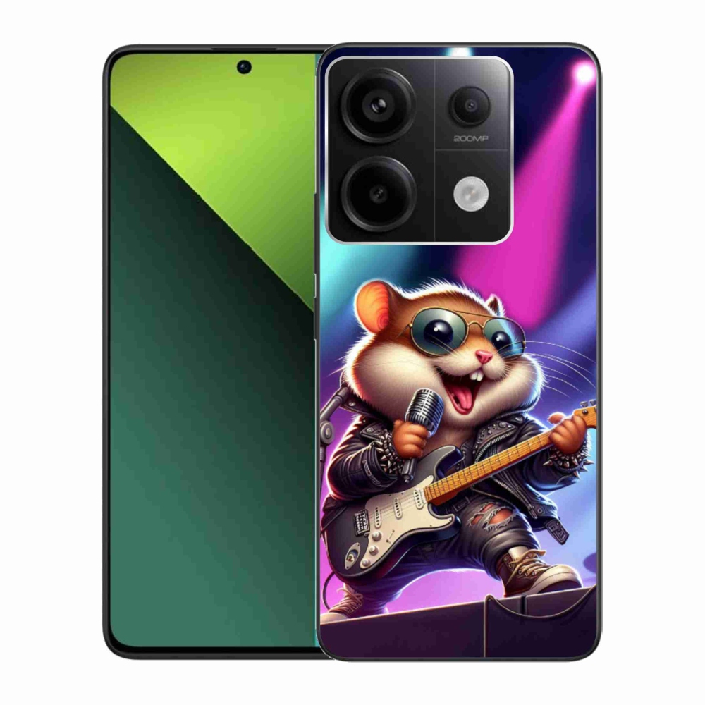 Gelový kryt mmCase na Xiaomi Redmi Note 13 Pro 5G/Poco X6 5G - křeček rocker