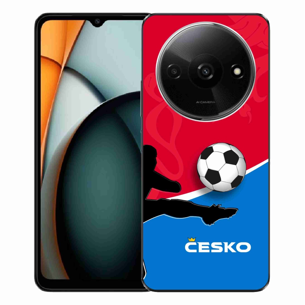 Gelový kryt mmCase na Xiaomi Redmi A3  - fotbal Česko 2