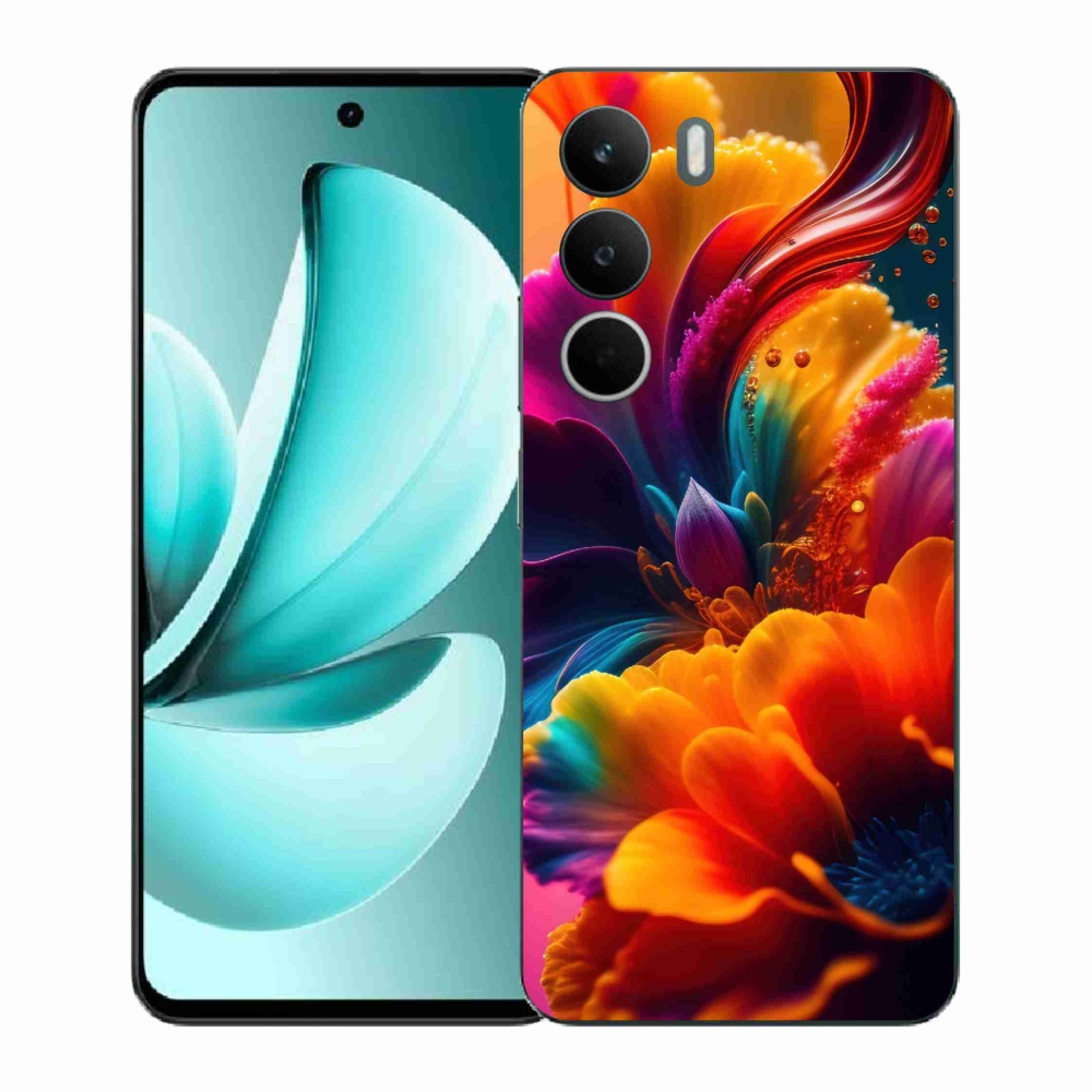 Gelový kryt mmCase na Realme C71 - abstraktní motiv 2