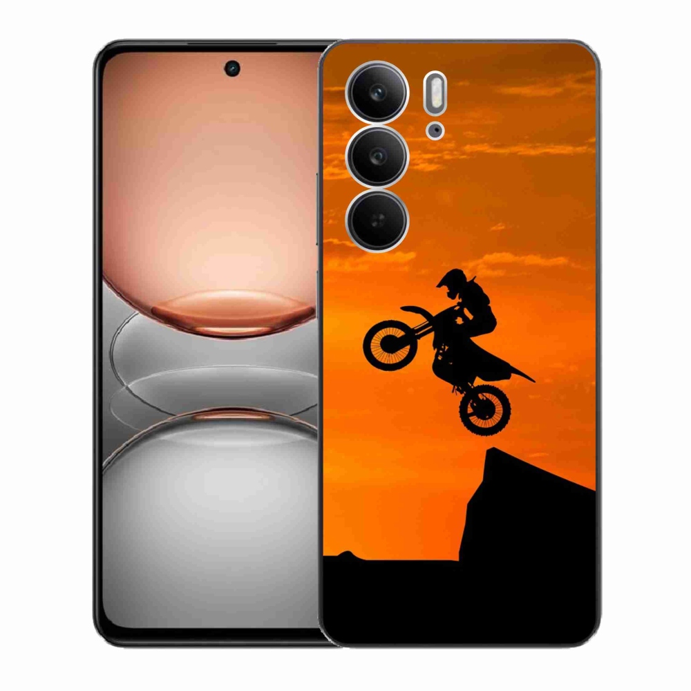 Gelový kryt mmCase na Realme C75 - motocross
