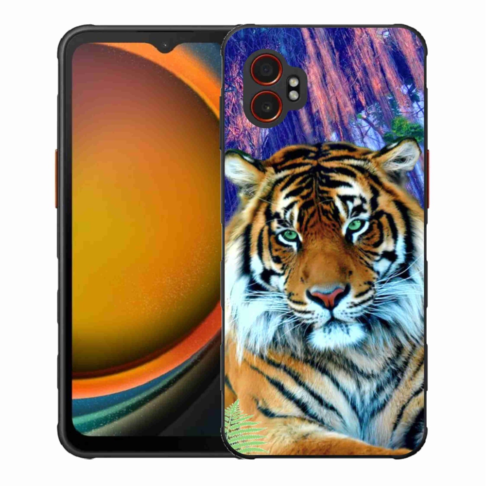 Gelový kryt mmCase na Samsung Galaxy Xcover 7 Pro - tygr
