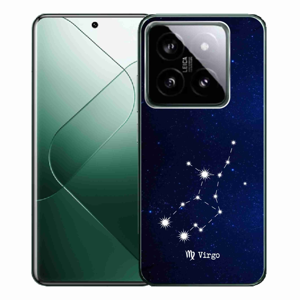 Gelový kryt mmCase na Xiaomi 14 Pro - souhvězdí Panny