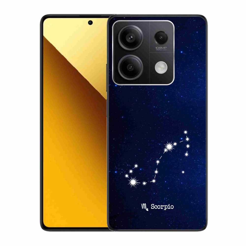 Gelový kryt mmCase na Xiaomi Redmi Note 13 5G - souhvězdí Štíra