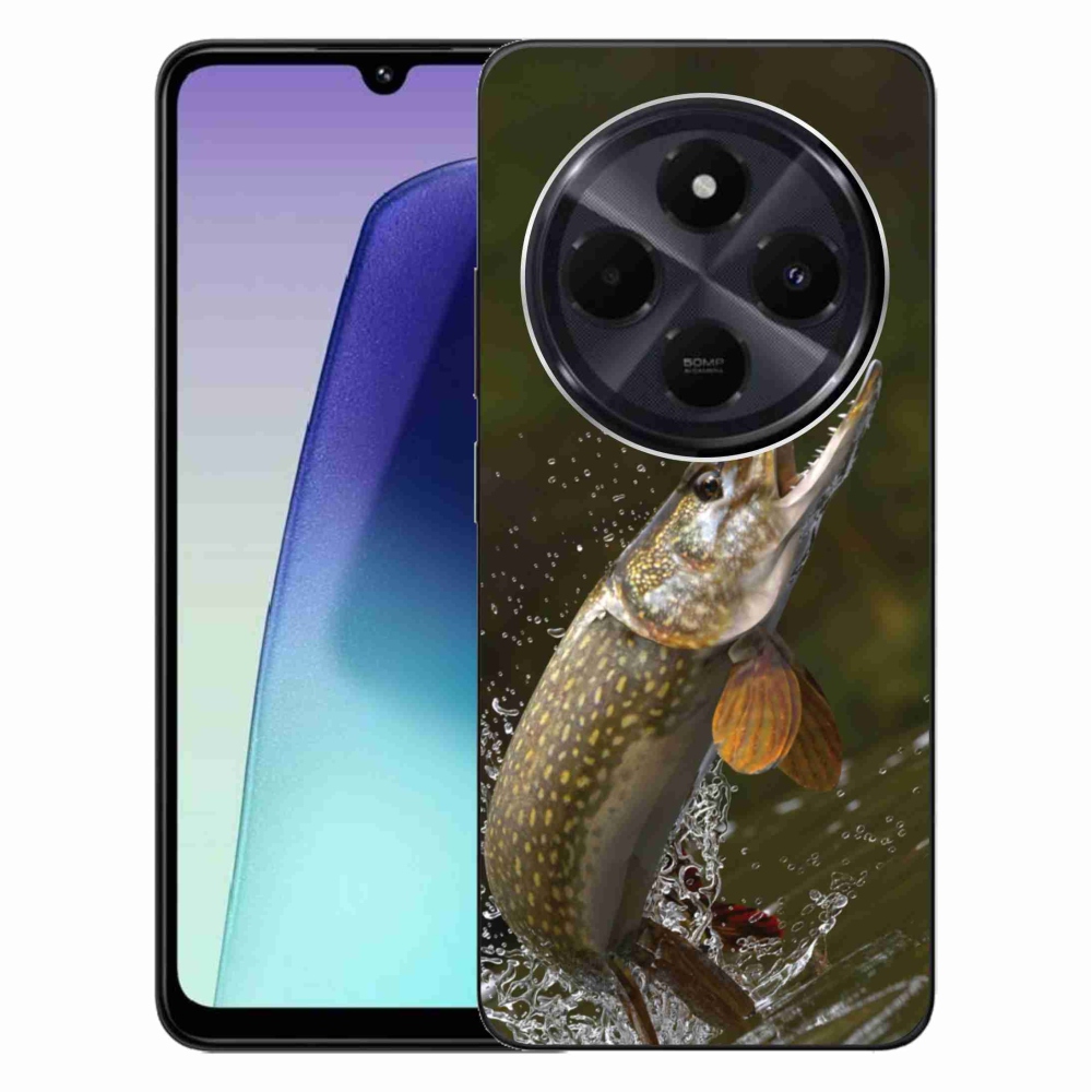 Gelový obal mmCase na Xiaomi Redmi 14C/Poco C75 - štika