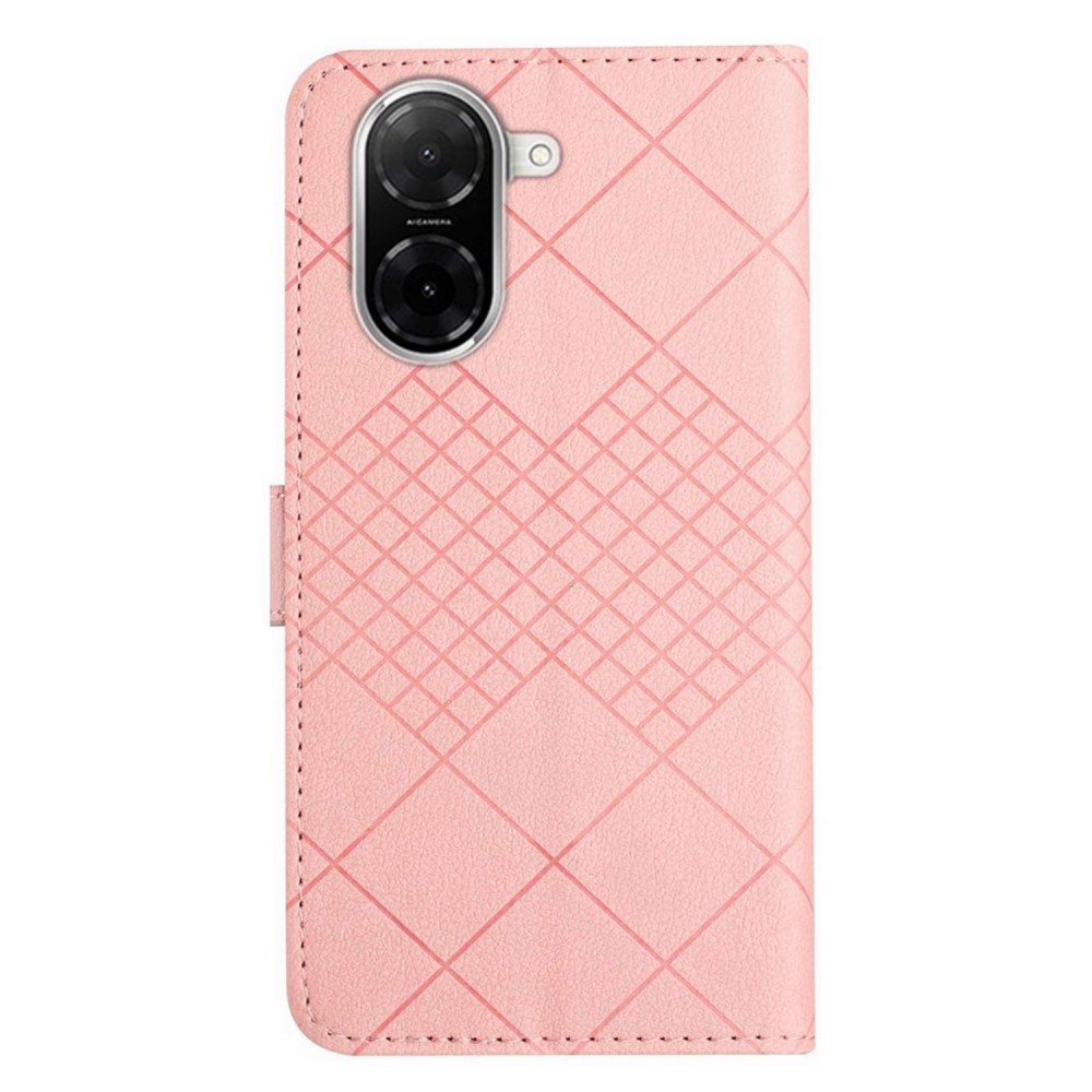 Folio knížkové pouzdro na Xiaomi Redmi A5 (173.45x79.35x8.45mm) - růžové