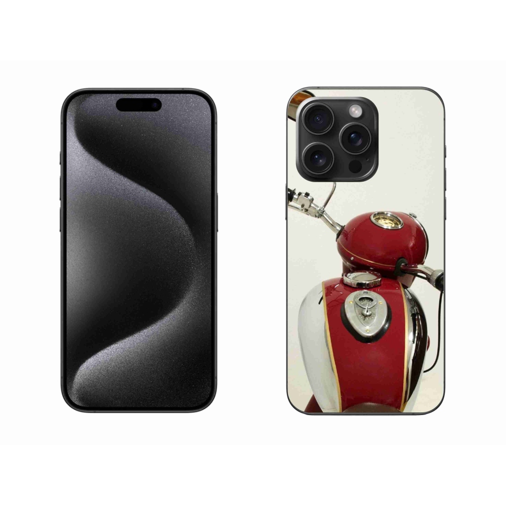 Gelový kryt mmCase na iPhone 15 Pro Max - veterán