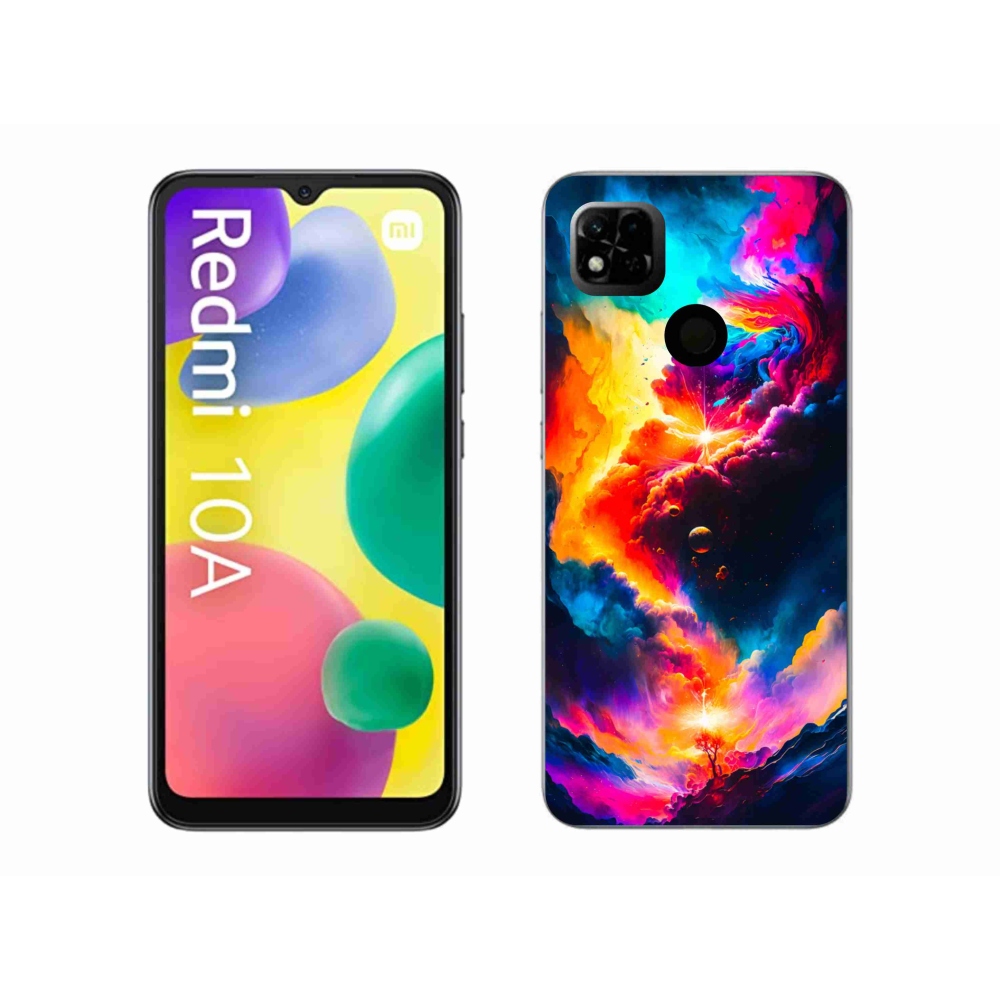 Gelový kryt mmCase na Xiaomi Redmi 10A - abstraktní motiv