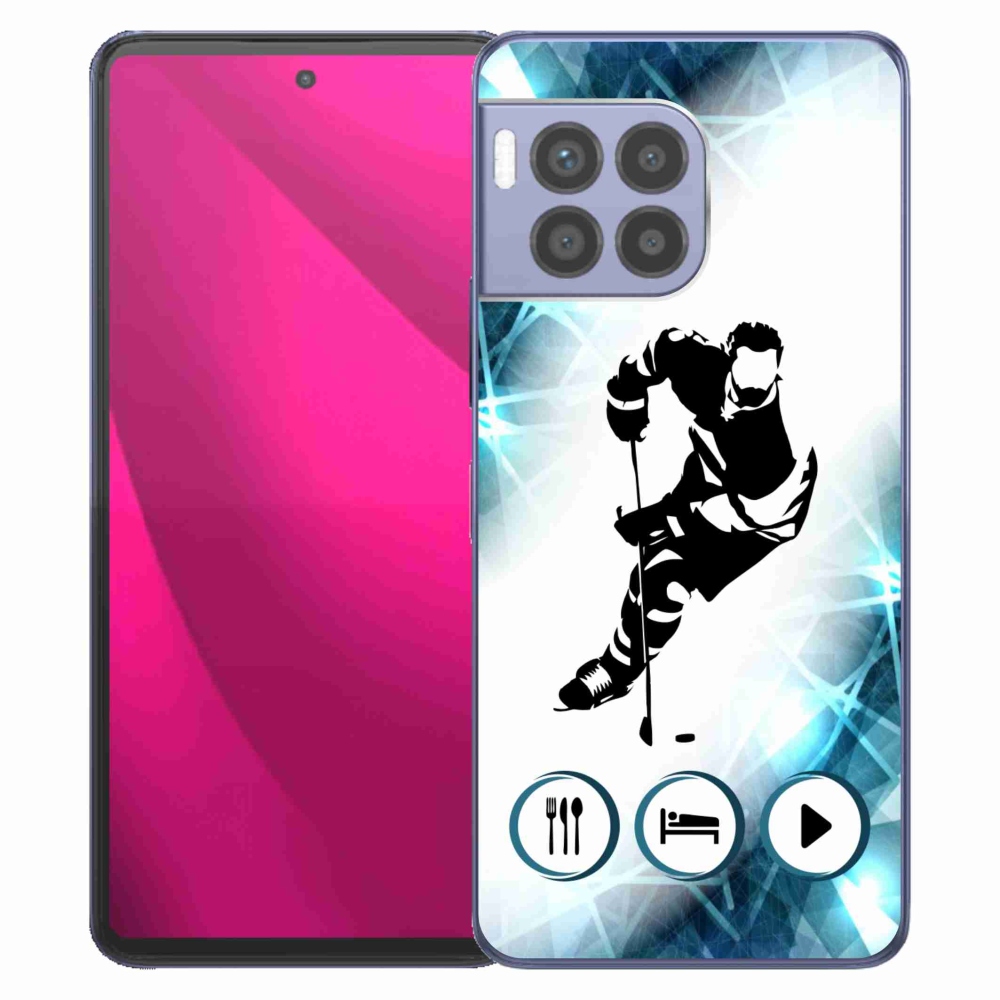 Gelový kryt mmCase na T-Mobile T Phone 2 Pro - hokej 1