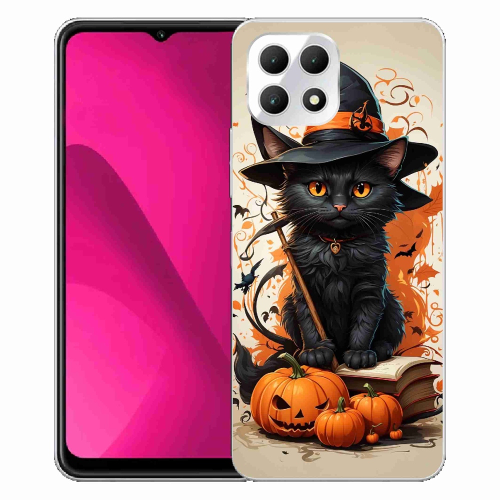 Gelový kryt mmCase na T-Mobile T Phone 2 - kocour čaroděj