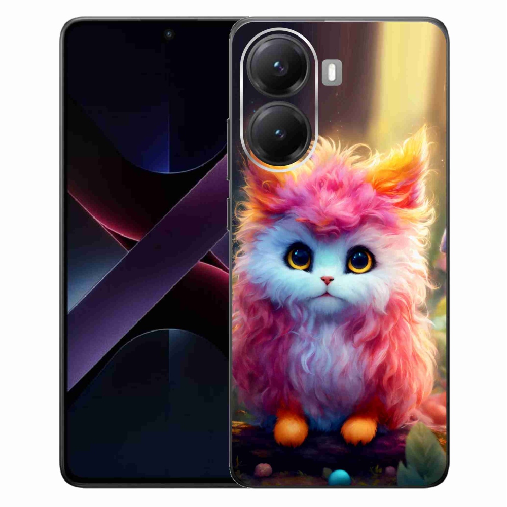 Gelový kryt mmCase na Xiaomi Poco X7 Pro 5G - roztomilé kotě 5
