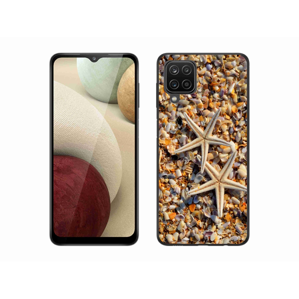Gelový kryt mmCase na Samsung Galaxy A12 - mořské hvězdice