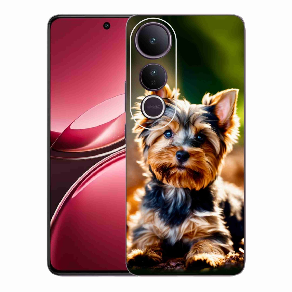Gelový kryt mmCase na Vivo V50 Lite 4G/5G - jorkšír 10