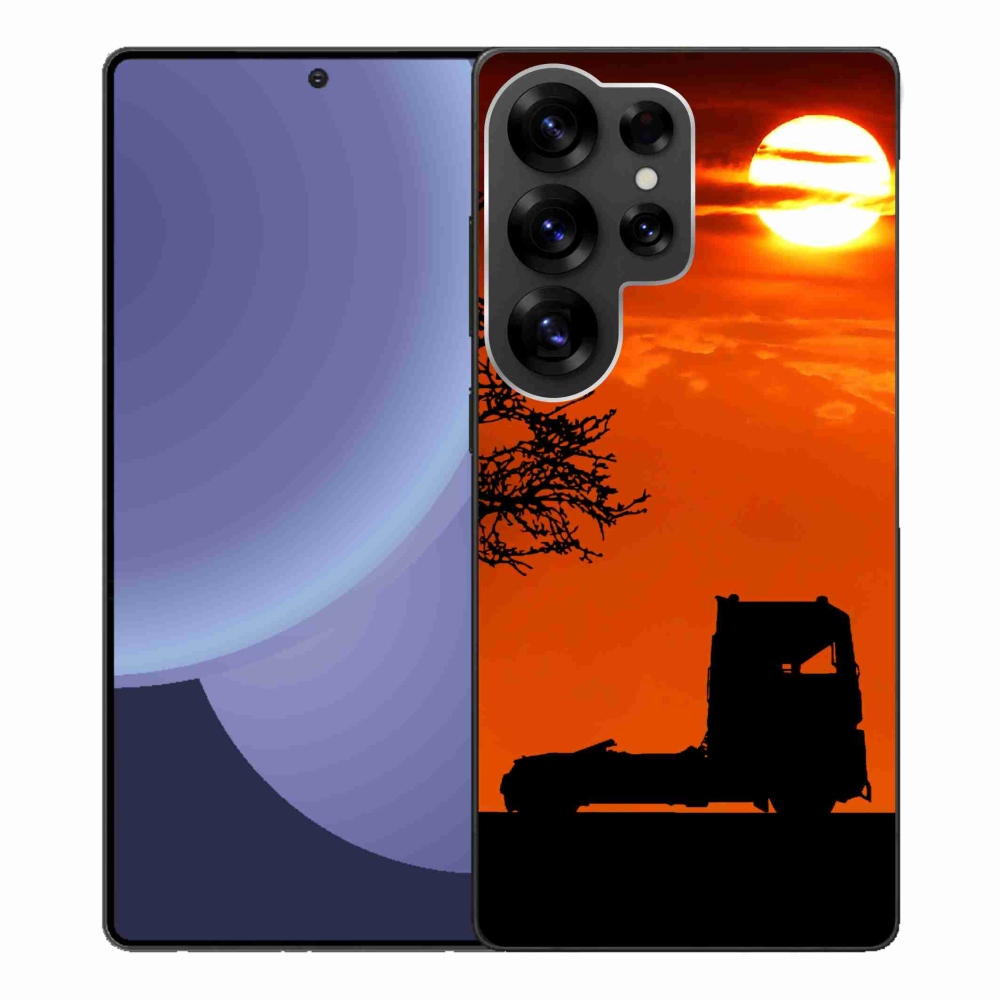Gelový kryt mmCase na Samsung Galaxy S25 Ultra - kamion 3
