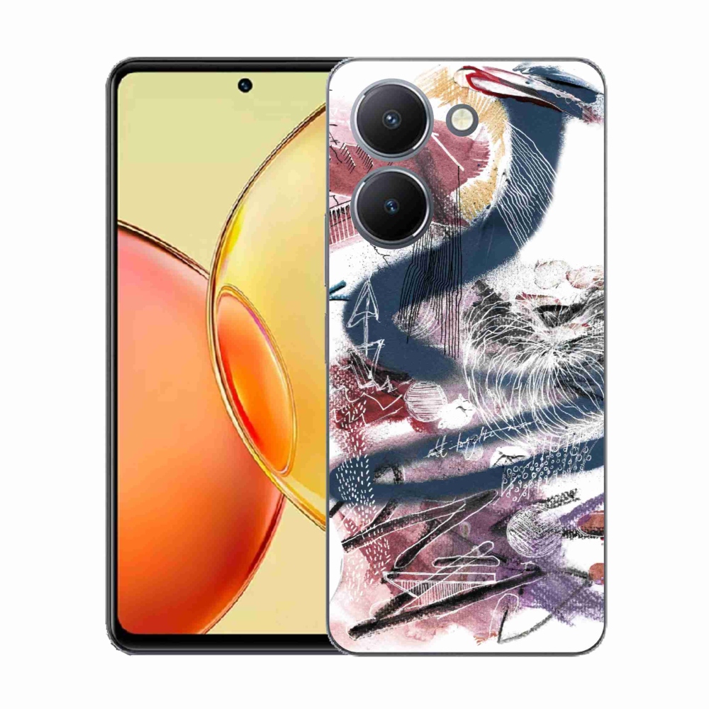 Gelový kryt mmCase na Vivo Y36 - abstraktní motiv 28