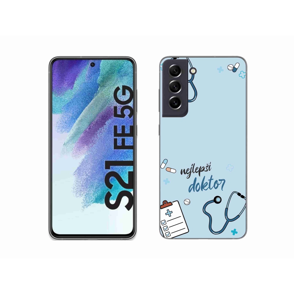 Gelový kryt mmCase na Samsung Galaxy S21 FE 5G - nejlepší doktor