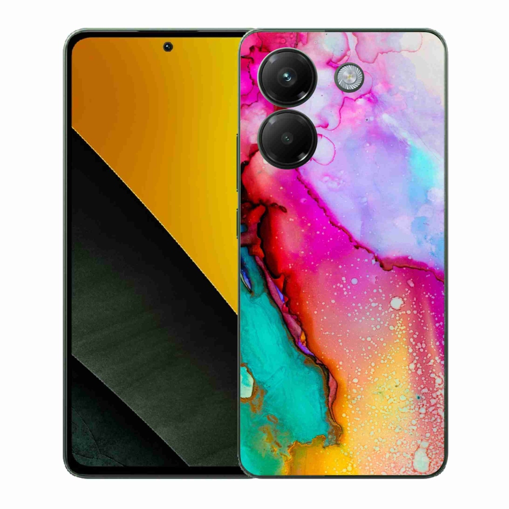 Gelový kryt mmCase na Xiaomi Poco M7 Pro 5G - abstrakt 24