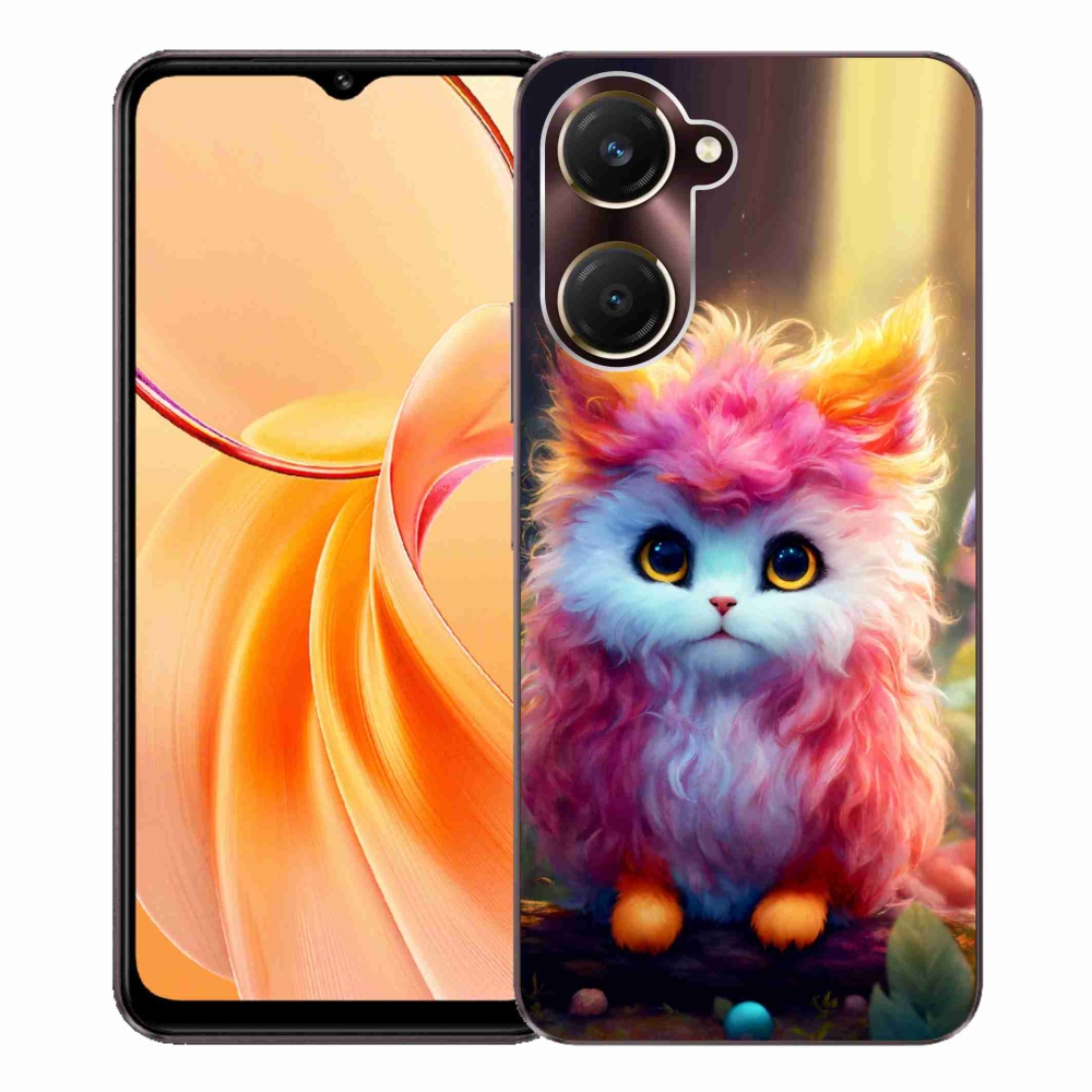 Gelový kryt mmCase na Vivo Y28s 5G - roztomilé kotě 5