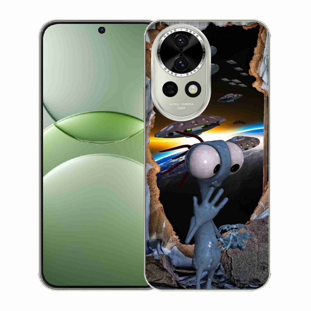 Gelový kryt mmCase na Huawei Nova 13 5G - mimozemšťan