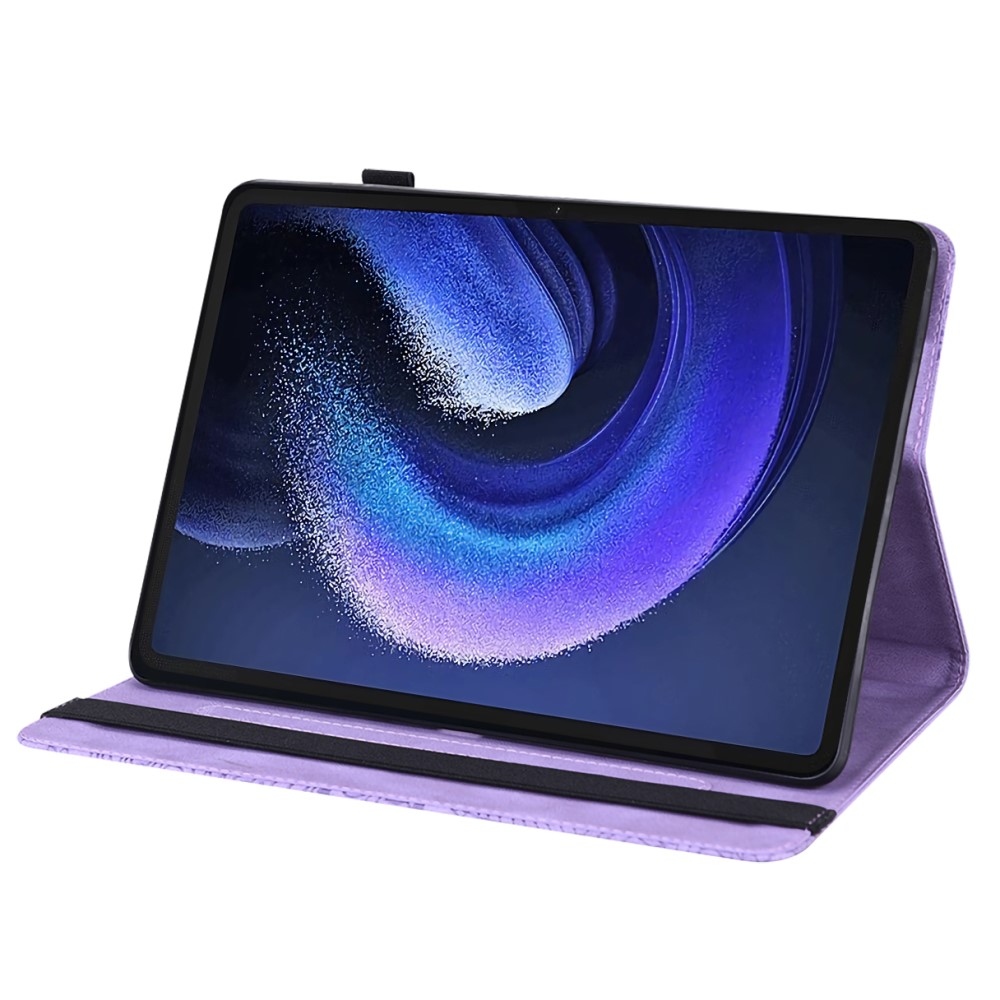 Imprint zavírací pouzdro na Xiaomi Pad 6 - fialové