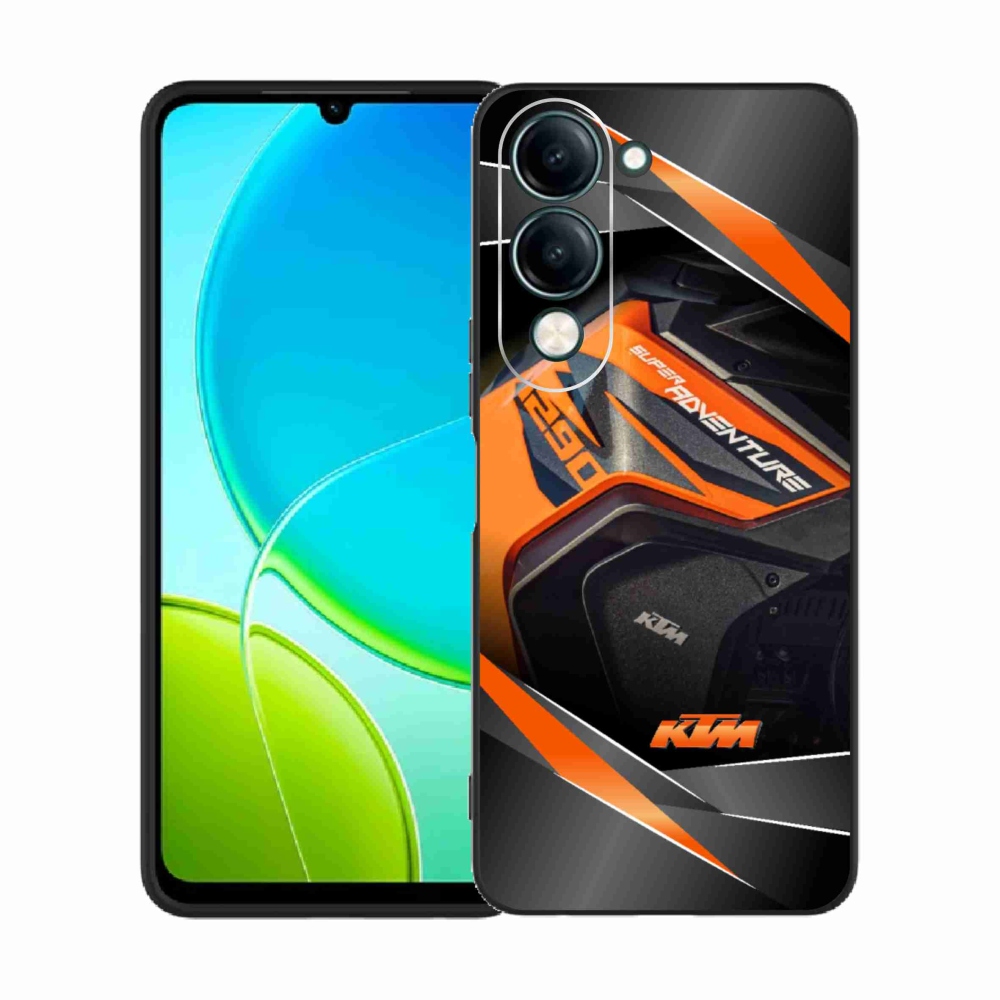 Gelový kryt mmCase na Vivo Y29s 5G - motorka ktm